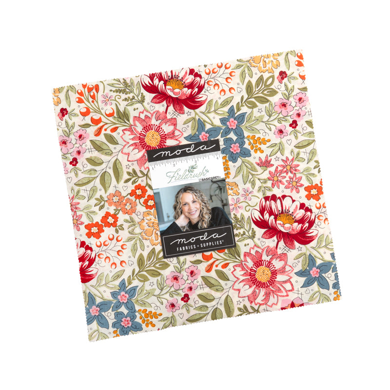 Fabric Moda Precuts Fieldrush 10" Layer Cake 30780LC
