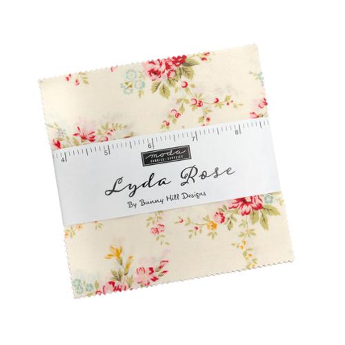 Fabric Moda Precuts Lyda Rose 5" Charm Pack 3070PP