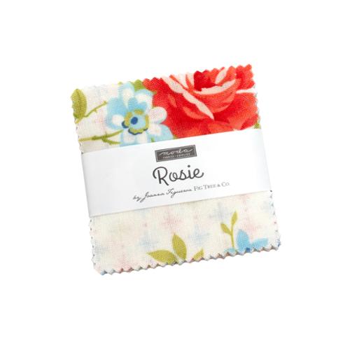 Fabric Moda Precuts Rosie 2.5" Mini Charm Pack 35420MC