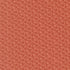 A close-up of a repeating floral pattern in muted terracotta red on a warm peach-beige background.