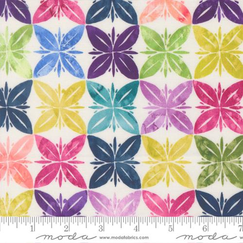 Fabric Moda Rainbow Slow Stroll Soulstice by the Quarter Yard 39869-11