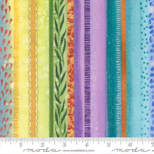 Fabric Moda Rainbow Socialite Stripes Soulstice by the Quarter Yard 39867-11