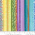 Fabric Moda Rainbow Socialite Stripes Soulstice by the Quarter Yard 39867-11