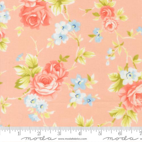 Fabric Moda Rose Country Rose Rosie by the Quarter Yard 35420-13