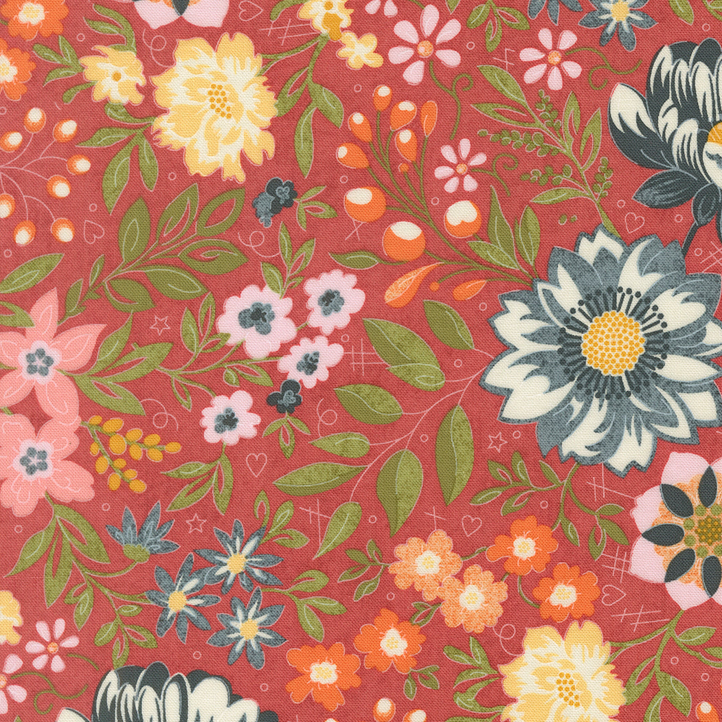 Fabric Moda Rosy Covent Fieldrush by the Quarter Yard 30780-18