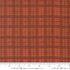 Fabric Moda Rust Mini Plaid Prairie Gatherings Flannels by the Quarter Yard 49314-21F