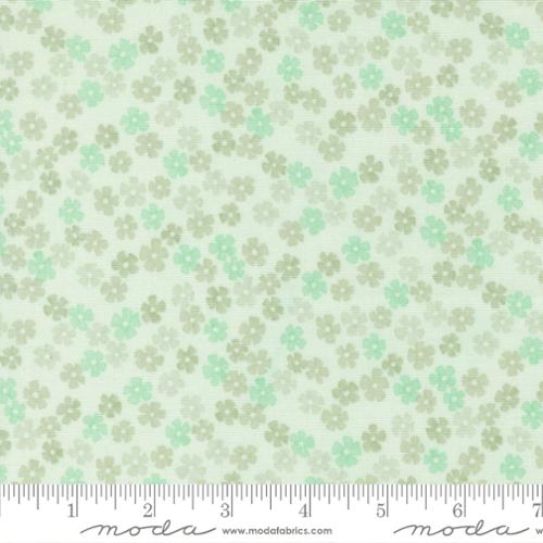 Fabric Moda Sage Daisy Chain Kindness by the Quarter Yard 56155-18