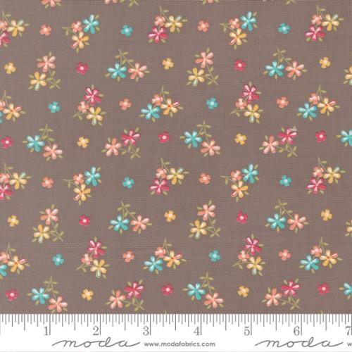 Fabric Moda Slate Love Me Florals In the Garden by the Quarter Yard 29235-23
