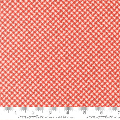 Fabric Moda Strawberry Gingham Rosie by the Quarter Yard 35427-24
