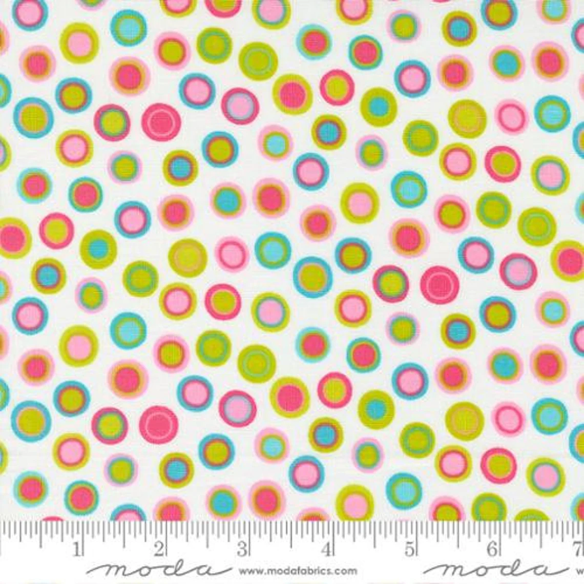Fabric Moda Sugar Inner Dots by the Quarter Yard 22453-11