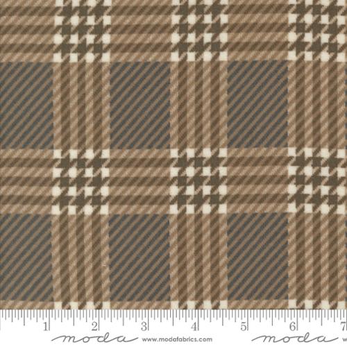 Fabric Moda Teak Window Pane Plaid Prairie Gatherings Flannels by the Quarter Yard 49313-14F