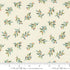 Fabric Moda Warm White Fall Leaves and Berries I Love Fall Most of All by the Quarter Yard 56144-11