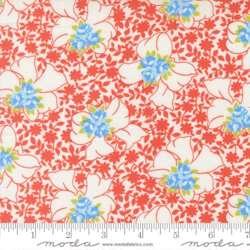 Fabric Moda Whipped Cream Nana's Apron Rosie by the Quarter Yard 35421-11
