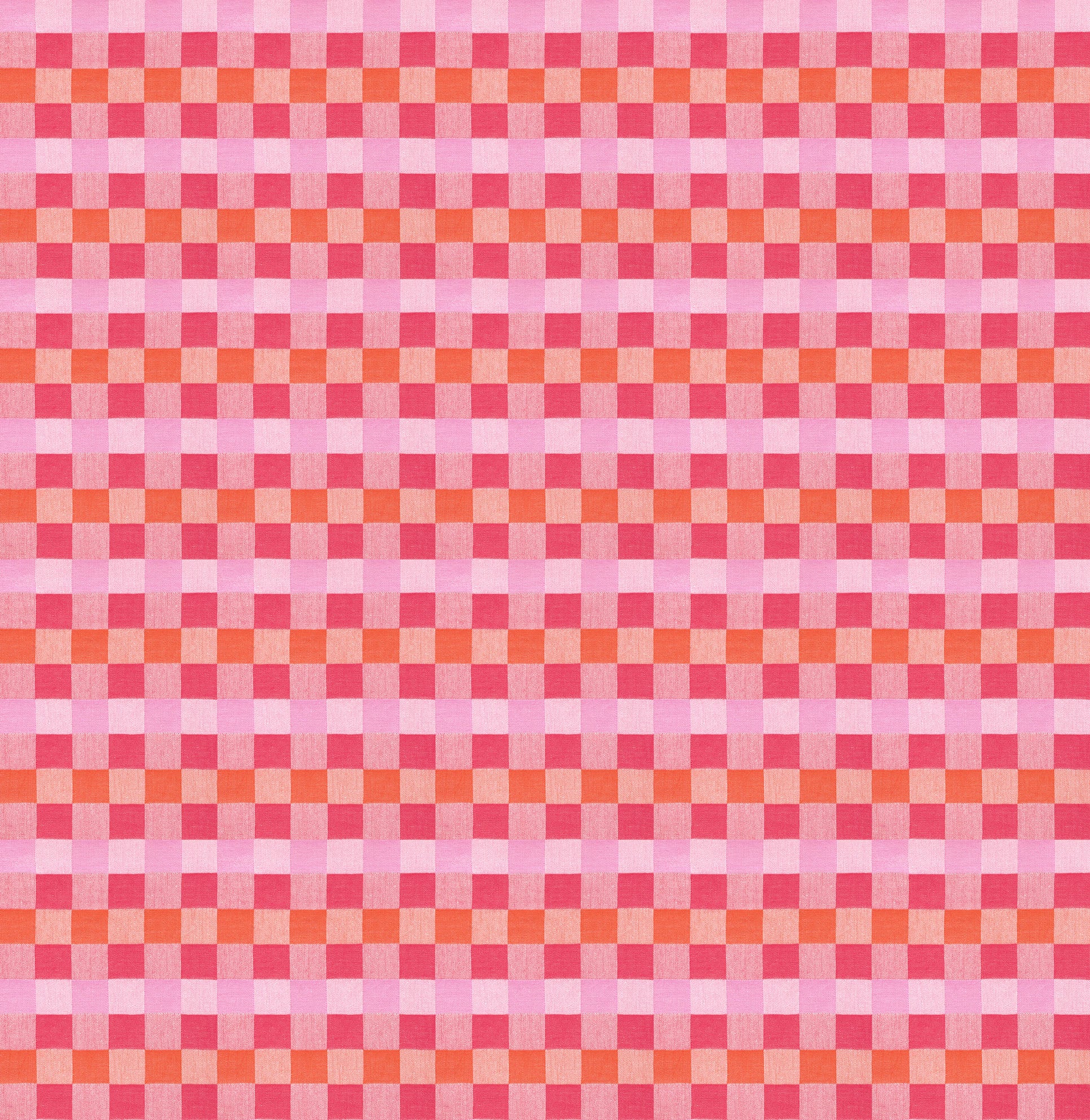 Fabric Northcott Anna Maria Bubblegum Alternate Check Mates Yarn Dyed Wovens by the Quarter Yard WAMT110-23L