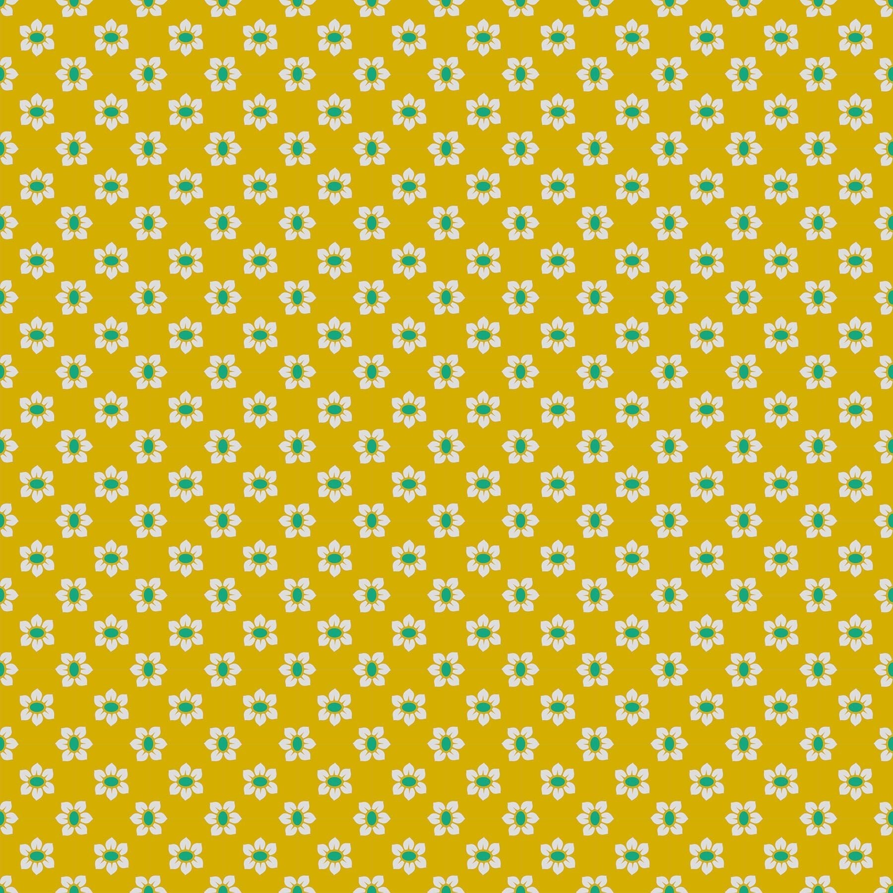 Fabric Northcott Anna Maria Golden Stamped Allegory by the Quarter Yard AMT145-52C