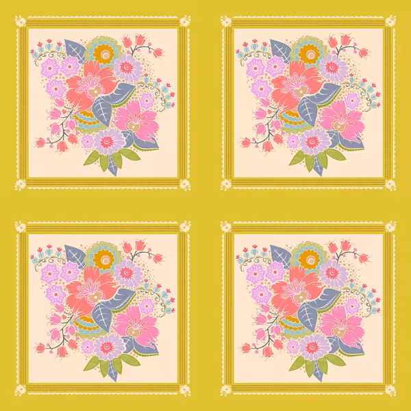 Fabric Northcott Anna Maria Tart Square Dance Allegory by the Quarter Yard AMT144-71V