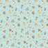 Fabric Northcott Blue Toss Mice Country Mouse by the Quarter Yard DP29007-42