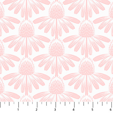 Fabric Northcott Blush Coneflower Indelible Soft by the Quarter Yard AMT1001-20C
