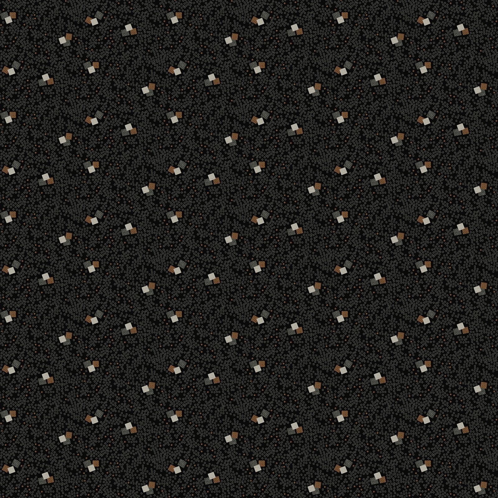 Fabric Northcott Charcoal Mini Block Toss Flannel Haberdashery by the Quarter Yard F28547-97