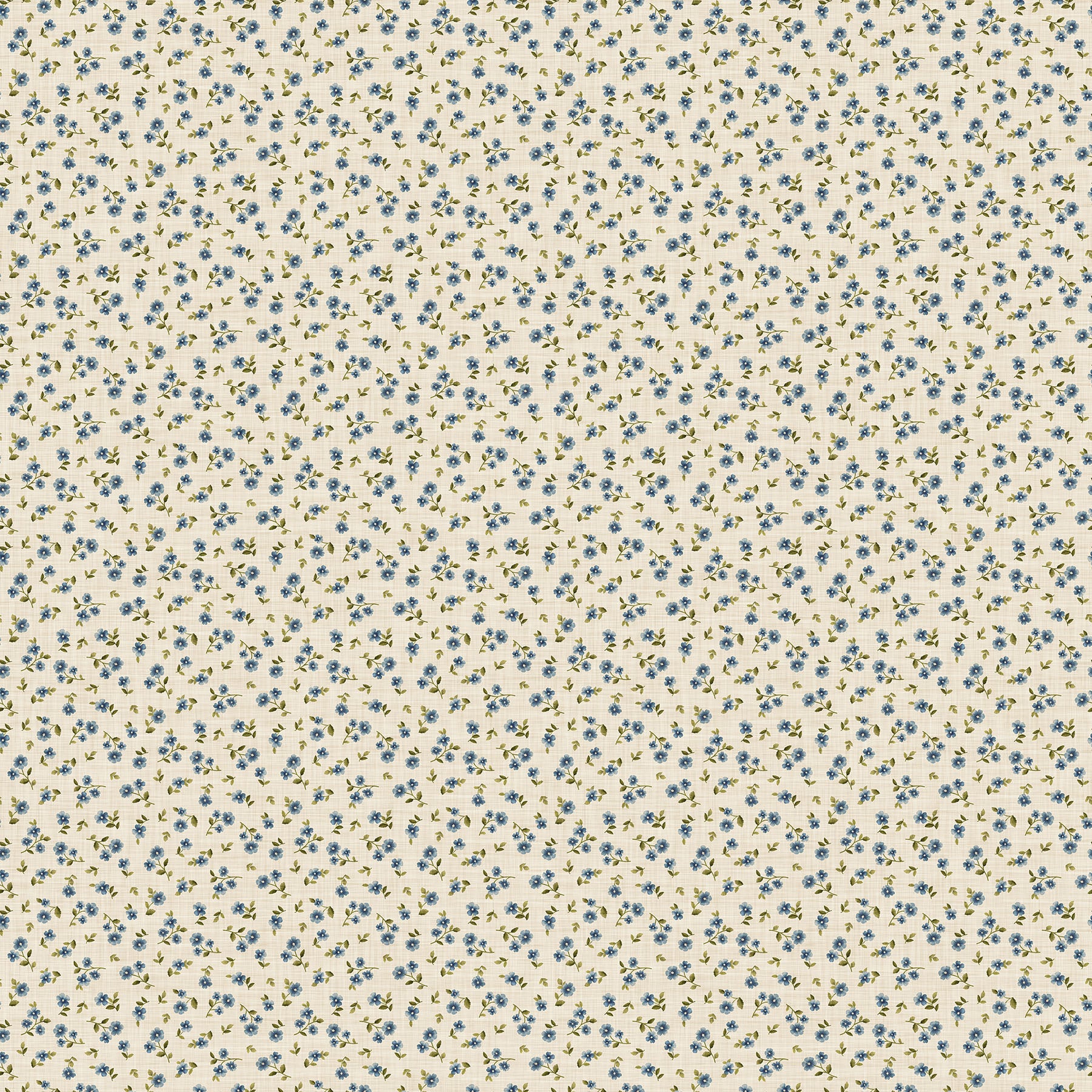 Fabric Northcott Cream Multi Floral Spot Farmhouse Sampler by the Quarter Yard 28606-11
