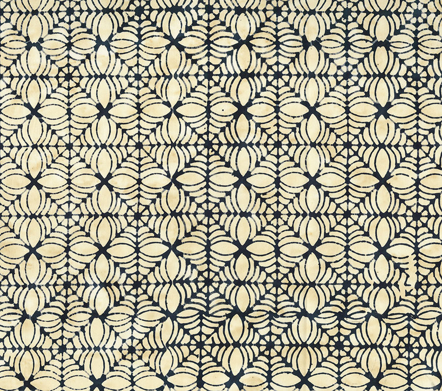 Fabric Northcott Cream Spider Web Happy Haunting Banyan Batiks by the Quarter Yard 83709-14