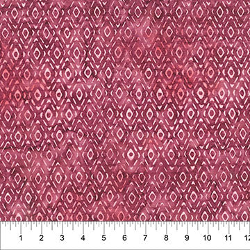 Fabric Northcott Fuchsia Diamonds Ladybug Meadow Banyan Batiks by the Quarter Yard 83652-26