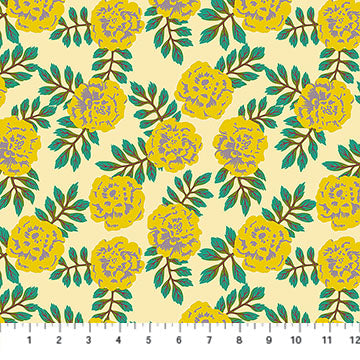 Fabric Northcott Golden Carnation Yesterday by the Quarter Yard AMT155-52V