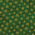 Fabric Northcott Green Snowflakes O' Christmas Tree Shimmer by the Quarter Yard 28960M-74