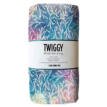 Fabric Northcott Multi/White Twiggy Wide Backing 108" Wide Back Banyan Batiks 3yd Bundle BB83701-84