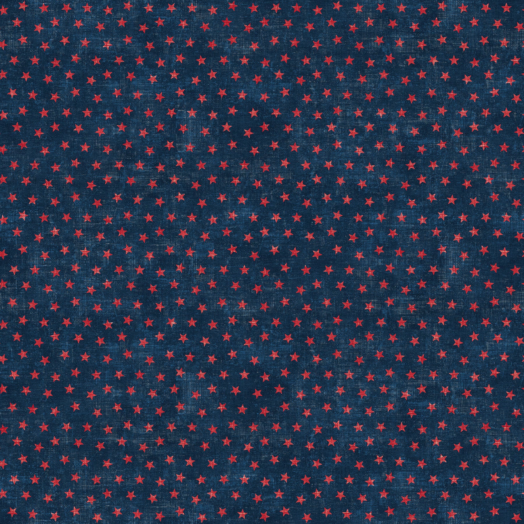 Fabric Northcott Navy/Red Stars American Heartland by the Quarter Yard 28737-49