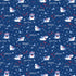 Fabric Northcott Navy Shark Heads Shark Attack by the Quarter Yard 28857-48