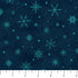 Fabric Northcott Navy Snowflakes Woodland Wishes by the Quarter Yard 27907-48