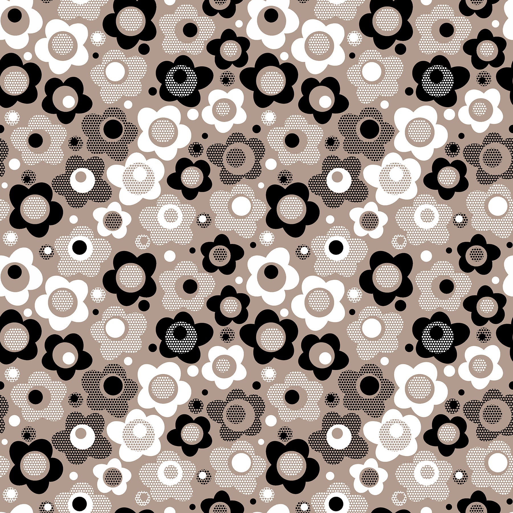 Fabric Northcott Patrick Lose Multi Garden Show Soho by the Quarter Yard 10686-35