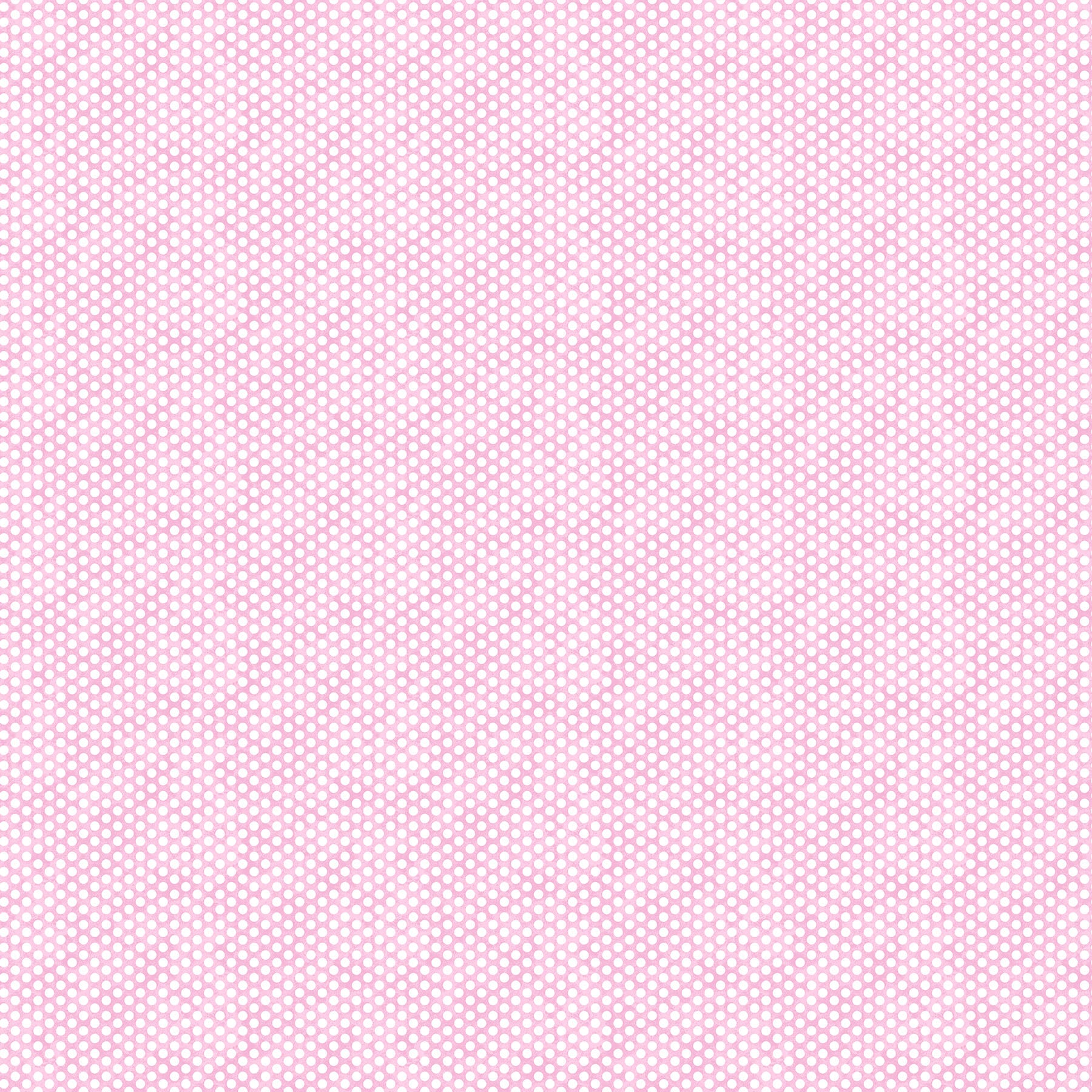 Pink polka dot pattern on a pink background