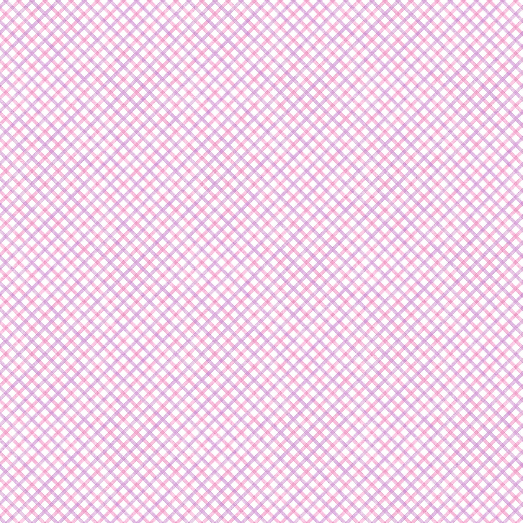 Small diamond pattern with pink and purple on a light pink background