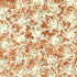 Patterned paper with white abstract shapes on a brown background