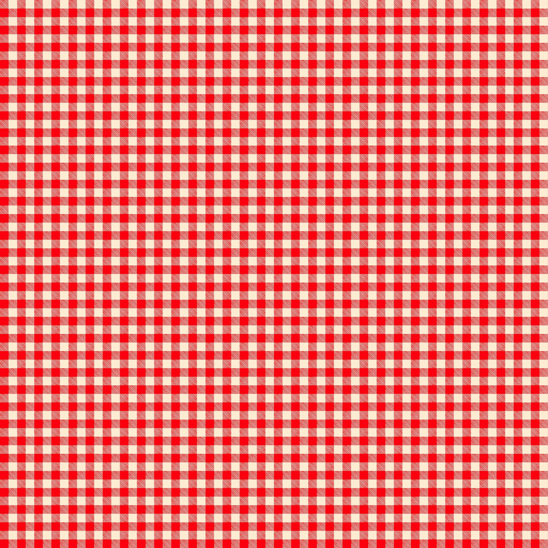 Fabric Northcott Red/Ivory Gingham Camping Therapy by the Quarter Yard 10633-12