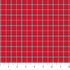 Red plaid fabric pattern with a white background