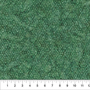 Fabric Northcott Sage Diamonds Ladybug Meadow Banyan Batiks by the Quarter Yard 83652-78