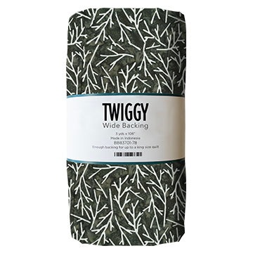 Fabric Northcott Sage/White Twiggy Wide Backing 108" Wide Back Banyan Batiks 3yd Bundle BB83701-78