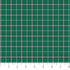 Green plaid fabric pattern with a ruler at the bottom