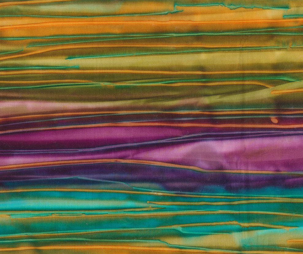 Fabric Northcott Teal Calcite Banyan Batiks by the Quarter Yard 83660-63