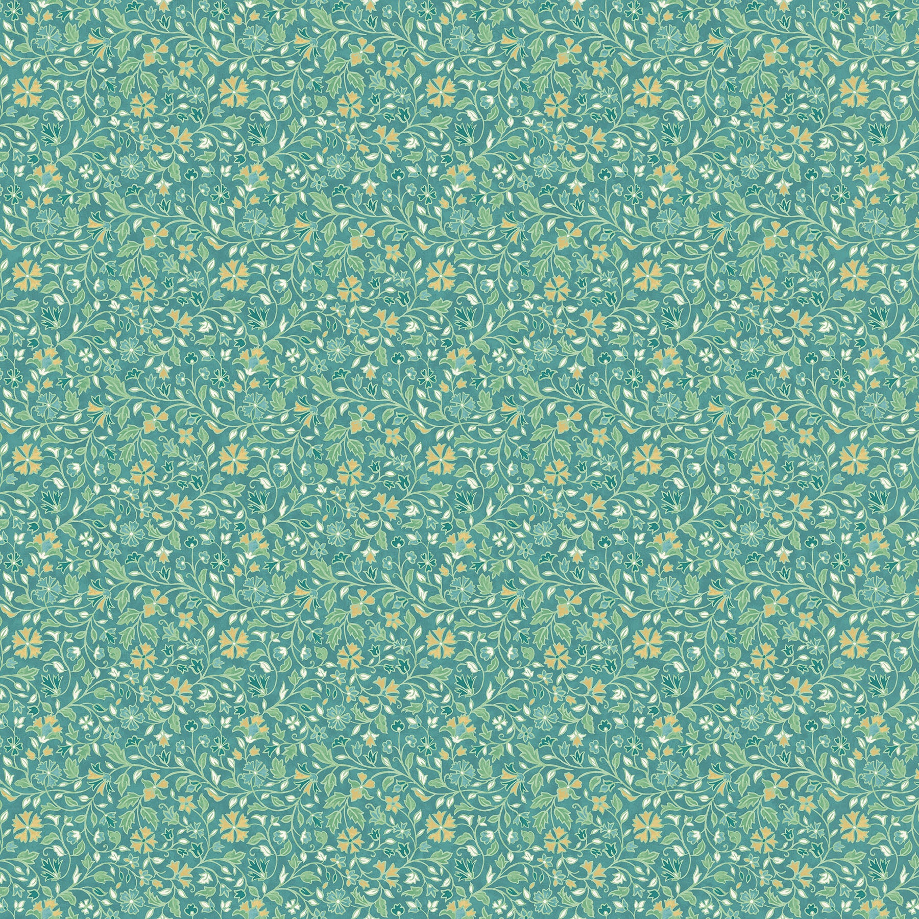Fabric Northcott Teal Small Trail Mariposa by the Quarter Yard 28507-64