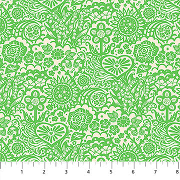 Fabric Northcott Verdant Little Heaven Yesterday by the Quarter Yard AMT156-73C