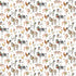 Fabric Northcott White Animals Barnyard Christmas by the Quarter Yard 28802-10