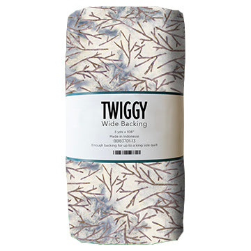 Fabric Northcott White/Gray Twiggy Wide Backing 108" Wide Back Banyan Batiks 3yd Bundle BB83701-13