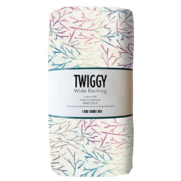 Fabric Northcott White/Multi Twiggy Wide Backing 108" Wide Back Banyan Batiks 3yd Bundle BB83701-11