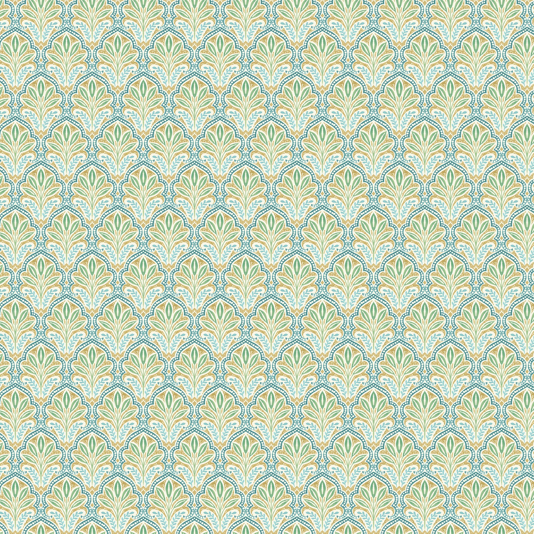 Fabric Northcott Yellow Scallop Mariposa by the Quarter Yard 28511-52