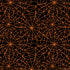 Fabric P & B Textiles Black/Orange Spider Web Allover Midnight Masquerade by the Quarter Yard 6264-KO