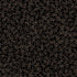 A seamless repeating pattern of delicate brown line-art botanical leaves and small dots on a solid black background.
